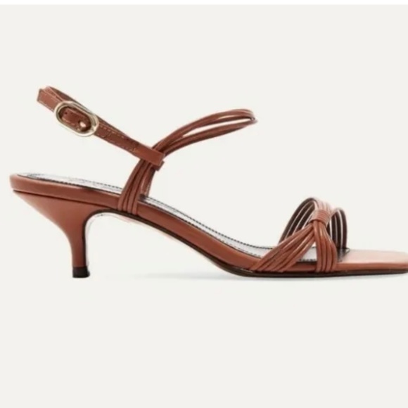 Souliers Martinez Guardamar Leather Sandals Size 38 - Picture 1 of 10